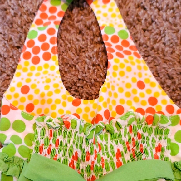 Polka Dot Halter Dress - Picture 3 of 5